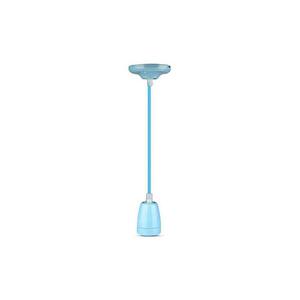 Tápkábel 1xE27/60W/230V kék/porcelán 3806 kép