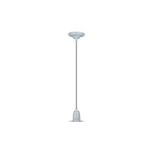 Tápkábel 1xE27/60W/230V szürke/porcelán 3808 kép