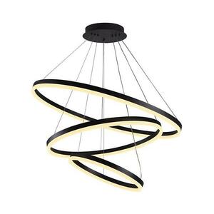 BRILAGI -LED dimmelhető kábeles függeszték CIRCLE LED/125W/230V 3000-6500K fekete+távirányító BG-J4313/B kép