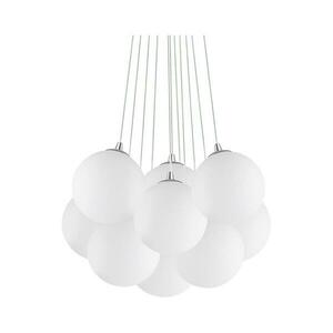 Ideal Lux - Kábeles csillár MAPA 11xE14/40W/230V Ø 58 cm fehér 131924 kép