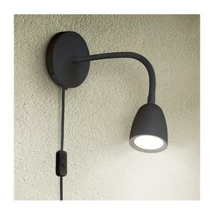 WO54-B - LED Dimmelhető fali kislámpa LED/4W/230V fekete WO54-B kép