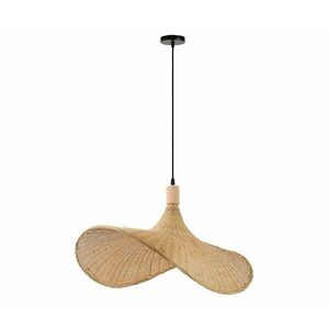 08289L - Csillár zsinóron SOMBRERO 1xE27/40W/230V átm. 70 cm rattan 08289L kép