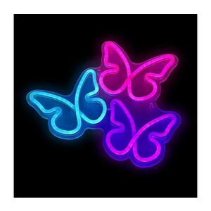 2Kids Toys - pillangó alakú LED-neon falidekoráció LED/5W/USB 2D98108 kép