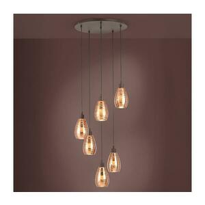 Eglo 39508 - Csillár zsinóron SIRACUSA 6xE27/60W/230V 39508 kép