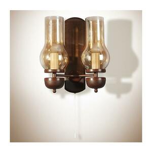Fali lámpa TAVERN 2xE14/40W/230V 8802-cl145-pla30-cp006 kép