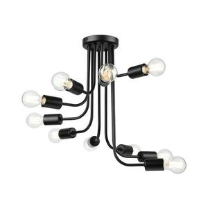 Felületre szerelhető csillár TRINITY 10xE27/15W/230V fekete LM-10.259 kép