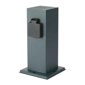 BRILAGI - Kültéri PILLAR 1Z SCHUKO 230V IP44 antracit dugalj oszlop BRI189 kép