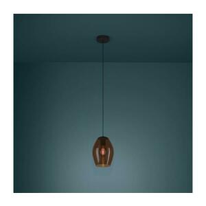 Eglo 390159 - Csillár zsinóron ESTANYS 1xE27/40W/230V barna 390159 kép