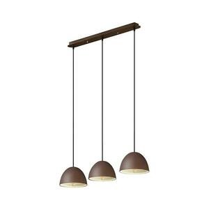 Ideal Lux - Csillár zsinóron FOLK 3xE27/60W/230V barna 174235 kép