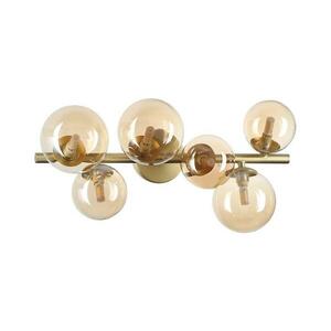 Ideal Lux - LED felületre szerelhető csillár PERLAGE 6xG9/3W/230V 49 cm arany/füstszínű 327822 kép