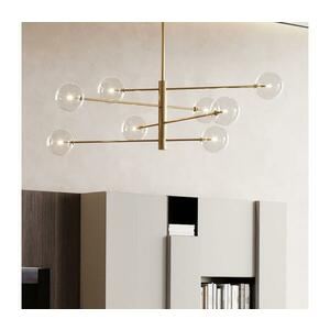 Ideal Lux - LED Csillár rúdon EQUINOXE 8xG4/2W/230V átm. 128 cm réz/átlátszó 275215 kép
