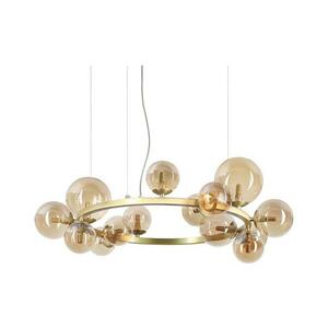 Ideal Lux - LED csillár kábelen PERLAGE 14xG9/3W/230V átm. 85 cm arany/füst 322797 kép