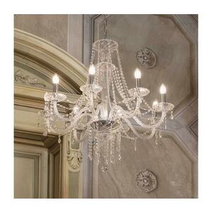 Ideal Lux - Kristály csillár láncon AMADEUS 8xE14/40W/230V átm. 80 cm átlátszó 168777 kép