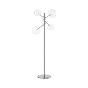 Ideal Lux - LED Állólámpa EQUINOXE 4xG4/2W/230V króm/átlátszó 290959 kép