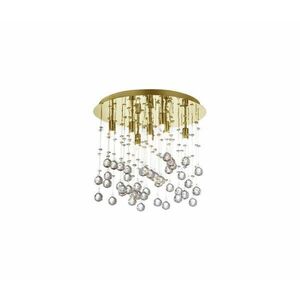 Ideal Lux-LED Kristály mennyezeti lámpa MOONLIGHT 8xG9/3W/230V átm. 40 cm arany 080932 kép