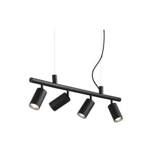 Ideal Lux - LED Csillár zsinóron DYNAMITE 4xGU10/7W/230V CRI 90 fekete 231341 kép