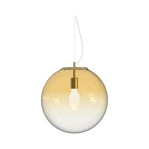 Ideal Lux - Csillár zsinóron MAPA 1xE27/42W/230V átm. 40 cm arany/füstös 346564 kép