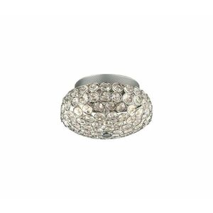 Ideal Lux - LED Kristály mennyezeti lámpa KING 3xG9/3W/230V átm. 25, 5 cm króm 075389 kép