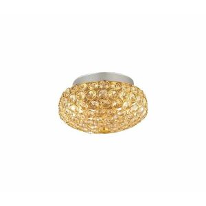 Ideal Lux - LED Kristály mennyezeti lámpa KING 3xG9/3W/230V átm. 25, 5 cm arany 075402 kép