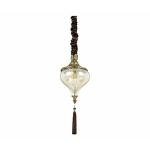 Ideal Lux - Csillár láncon HAREM 1xE27/42W/230V átm. 16, 5 cm réz 115979 kép