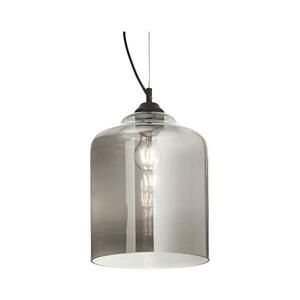 Ideal Lux - Csillár zsinóron BISTRO 1xE27/60W/230V átm. 24 cm füstös 112312 kép