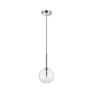 Ideal Lux - LED Csillár zsinóron EQUINOXE 1xG4/2W/230V átm. 15 cm króm/átlátszó 306537 kép