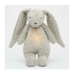 Moonie - Snuggle buddy dallammal és világítással nyuszi 2.0 organic szürke 8652MOO kép