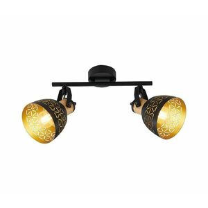 Prezent - MESCALA 2xE14/40W/230V fekete spotlámpa kép