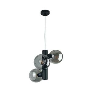 Keter Lighting Csillár zsinóron TUBE 3xE27/60W/230V fekete/füstös fekete 1934 kép