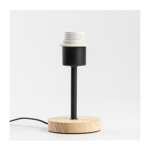 BRILAGI - Asztali lámpa NUBILA WOOD 1xE27/25W/230V tölgy/fekete BRI134 kép