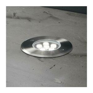Ideal Lux - LED Taposólámpa FLOOR LED/6W/230V átm. 12 cm CRI 90 IP67 króm 255668 kép