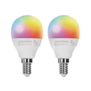 B.V. KÉSZLET 2x LED RGBW Dimmelhető izzó MESH Intelligens E14/6, 5W/230V 2700-6500K - S10301O31 kép