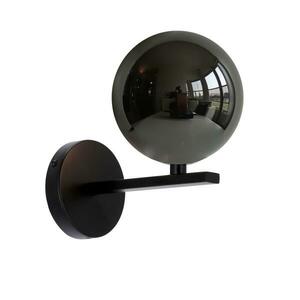 Fali lámpa KAMA 1xG9/28W/230V fekete/füstös fekete 21-44129 kép