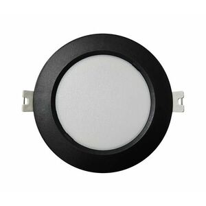 LED Beépíthető lámpa CIRCLE LED/6W/230V 4000K átm. 12 cm fekete 008 0001152 kép