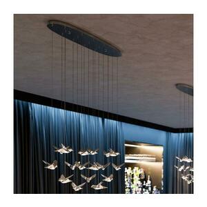 Eglo 390403 - LED Dimmelhető csillár zsinóron PARATEBUENO 17xLED/3W/230V króm 390403 kép