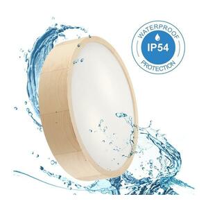 Fürdőszobai mennyezeti lámpa NATURAL 3xE27/15W/230V IP54 fenyő 37 cm LD-PD-6.20 kép