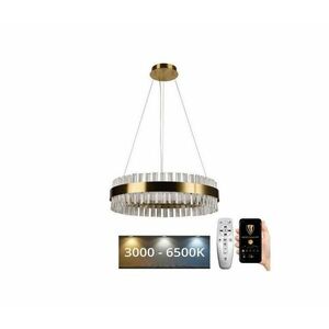 LED állítható fényerejű kristály csillár kábellel LED/40W/230V + DO J6301/C kép