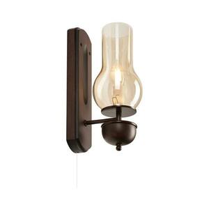BRILAGI - LED Fali lámpa COTTAGE 1xE14/40W/230V bükkfa/barna BG1502+BG2273 kép