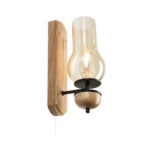 BRILAGI - LED Fali lámpa COTTAGE 1xE14/40W/230V tölgy/barna BG1504+BG2273 kép