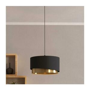 Eglo 39925 - Csillár zsinóron MANDERLINE 1xE27/40W/230V fekete/arany 39925 kép