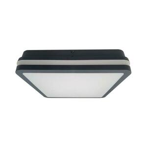 LED Fürdőszobai mennyezeti lámpa érzékelővel ELLÉ LED/24W/230V 26x26 cm IP54 antracit 008 0001190 kép