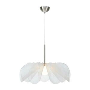 Markslöjd 108818 - Csillár zsinóron STYRKA 1xE27/40W/230V átm. 75 cm fehér 108818 kép
