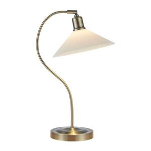 Markslöjd 108863 - Asztali lámpa VELA 1xE27/40W/230V réz/fehér 108863 kép