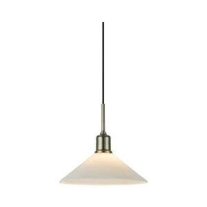 Markslöjd 108867 - Csillár zsinóron VELA 1xE27/40W/230V réz/fehér 108867 kép