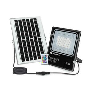 B.V. - LED RGB állítható szolár reflektor LED/100W/3, 2V IP66 + DO B1020133F kép