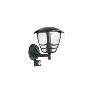 Kültéri fali lámpa érzékelővel TEVIO 1xE27/60W/230V IP54 fekete 003700 kép