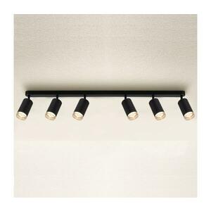 BRILAGI - Fürdőszobai spotlámpa SELE 6xGU10/30W/230V IP44 fekete WO-T6-B-OEM kép