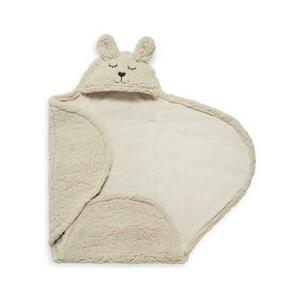 Jollein - Pelenkás takaró gyapjú Bunny 100x105 cm Nougat 032-566-66019 kép