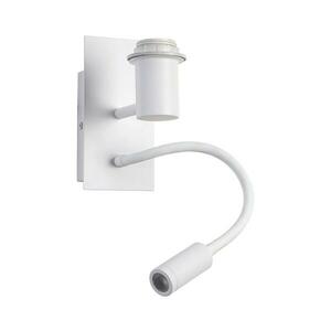 Brilagi - LED Rugalmas fali lámpa NUBILA 1xE27/25W/230V + LED/3W fehér BRI126 kép