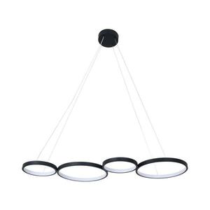LED Csillár zsinóron FLAMENCO LED/42W/230V 4000K fekete 331021 kép
